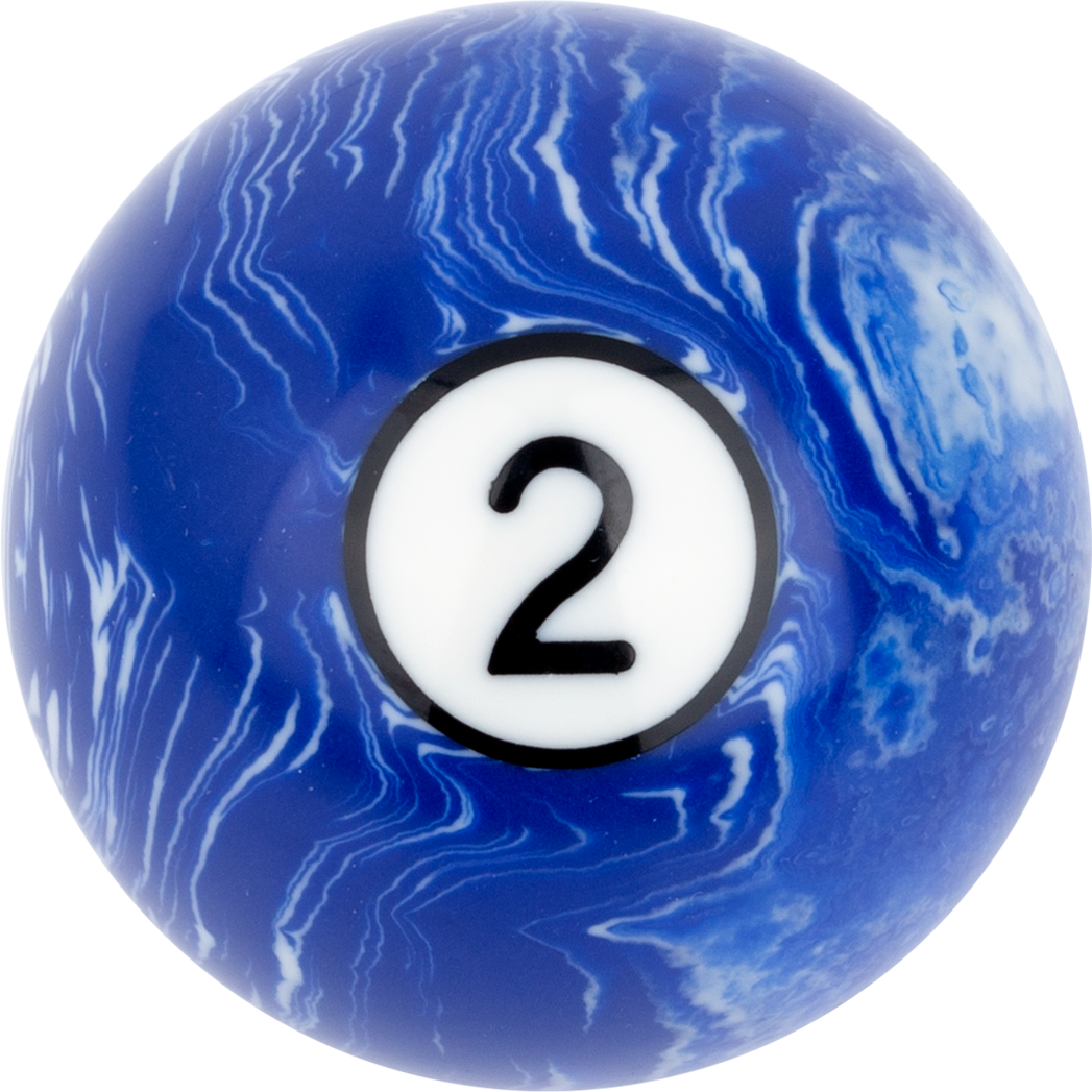 White Marble Replacement Ball - #2